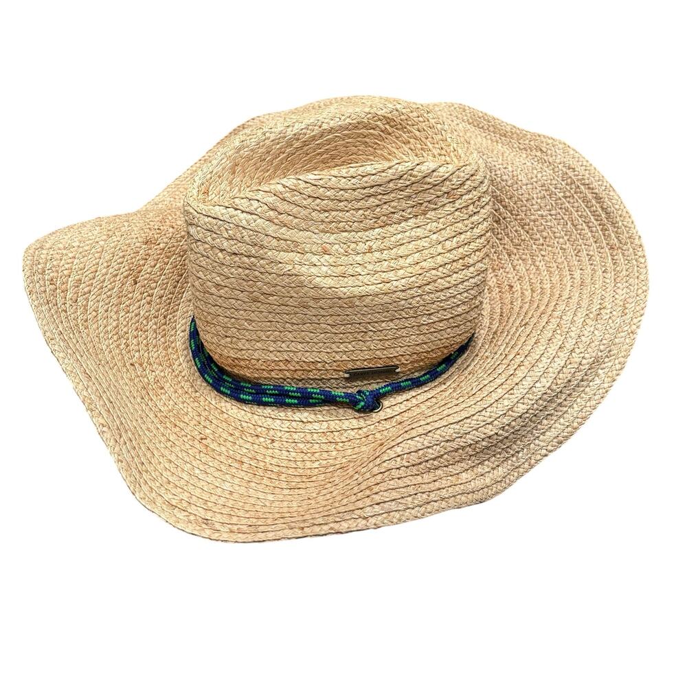 Carve Designs Floppy Raffia Hat - One Size
